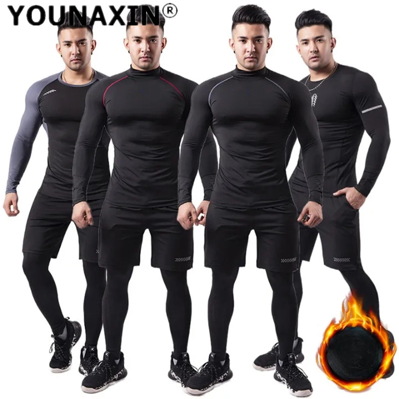 Yoga Fitness Training - 3 peças dos homens de pelúcia