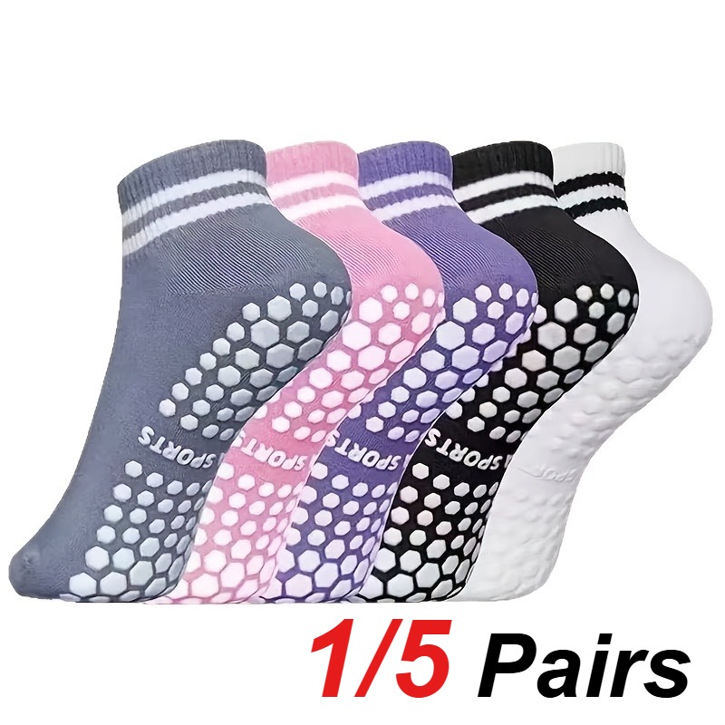 Yoga Of Fitness - 1/5 Par de Meias de Silicone