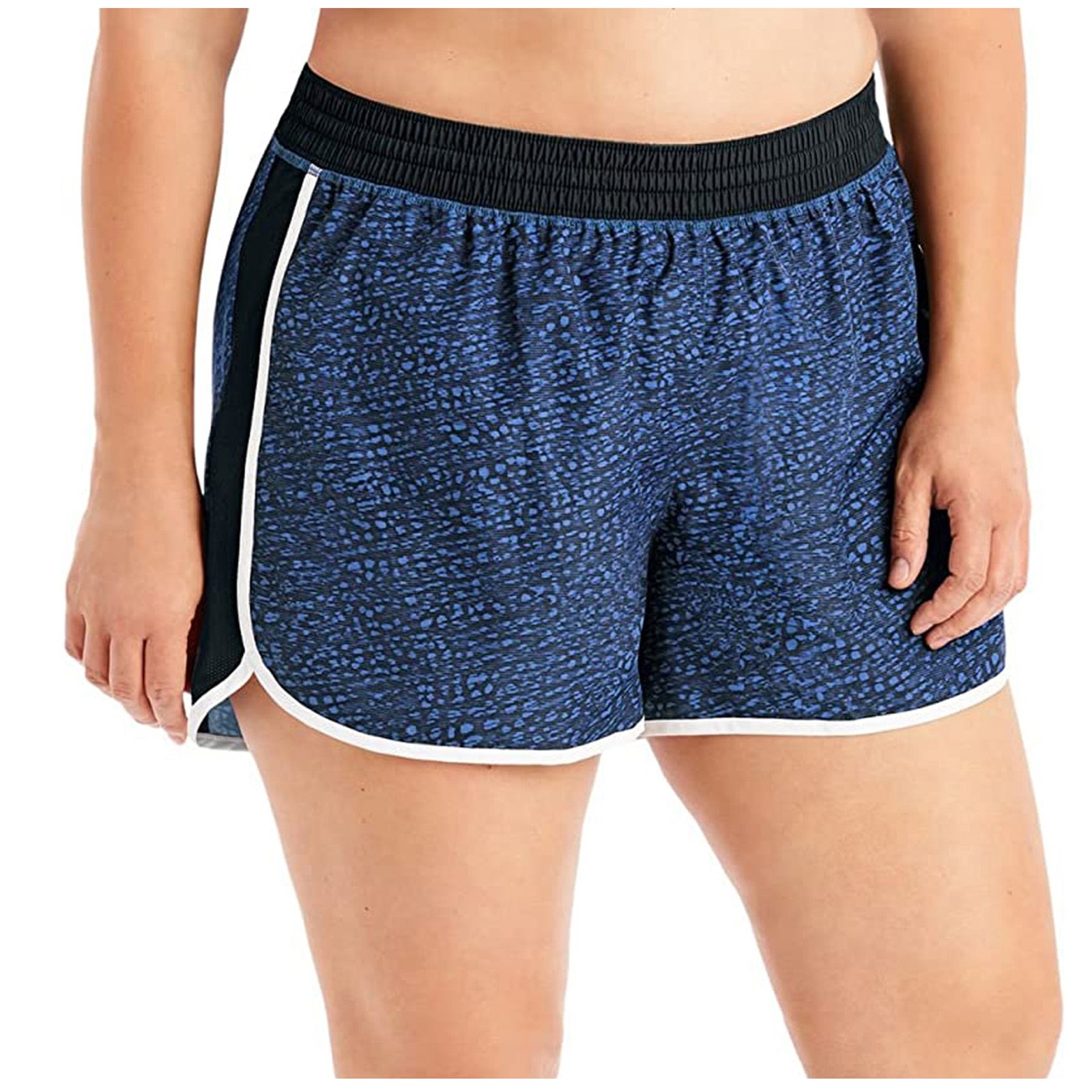Yoga Fitness Training - Shorts esportivos femininos com cintura elástica,