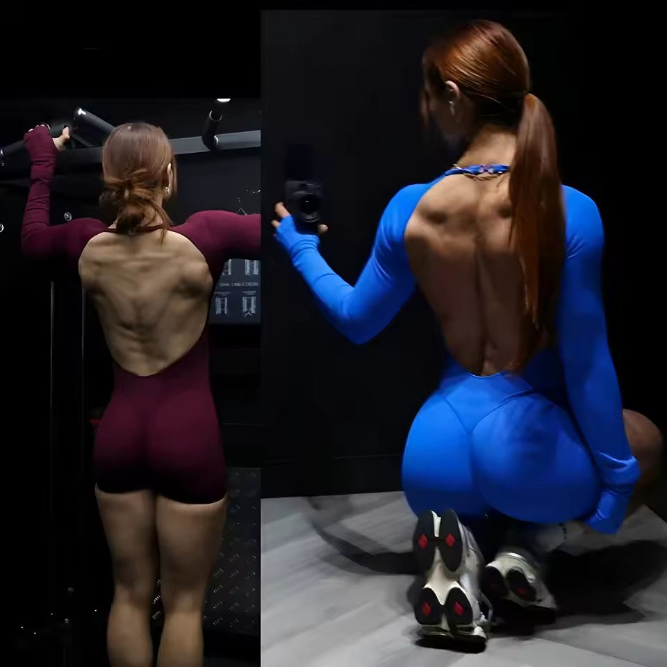 Yoga Fitness Training - Macacão de manga comprida Impact para