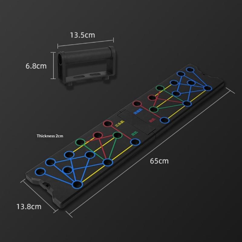 Push Up Board - Suporte para Flexões para Academia Doméstica