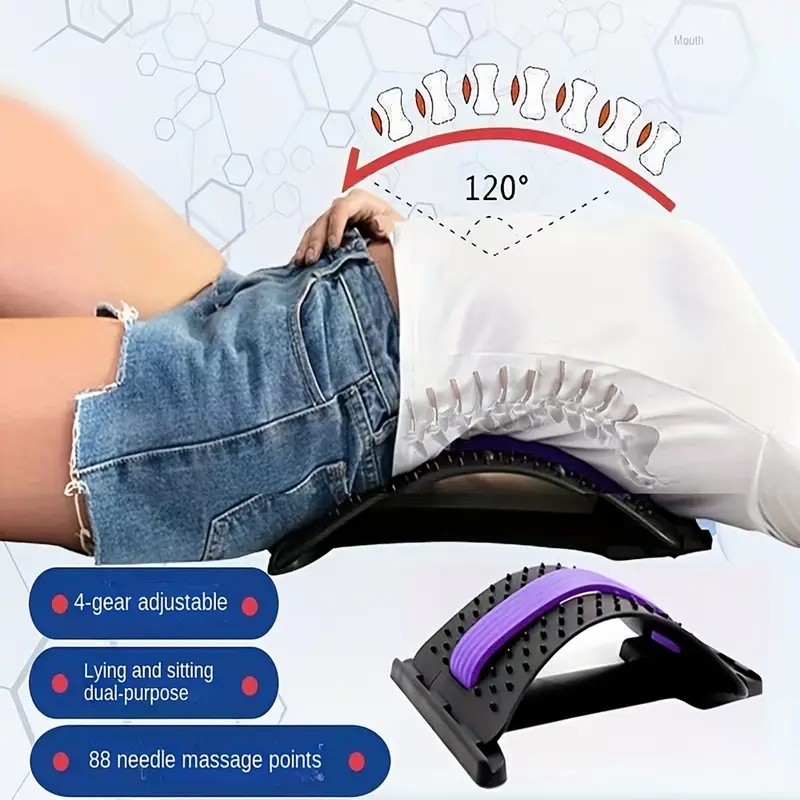 Posture Corrector Back - Massageador Magnético para Costas, Relaxante Muscular,