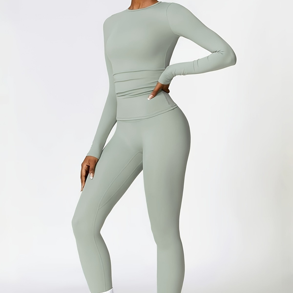 Conjunto de ioga justo e slim, - Yoga Of Fitness avaliação e preço