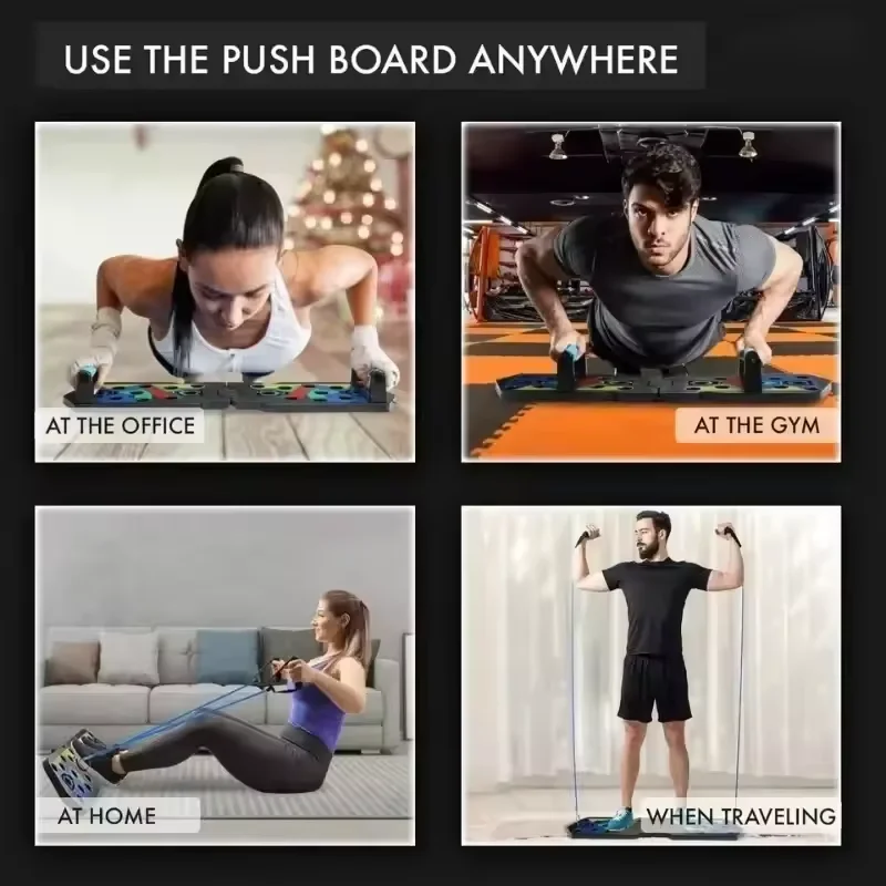 Prancha de Flexões Dobrável co - Push Up Board avaliação e preço