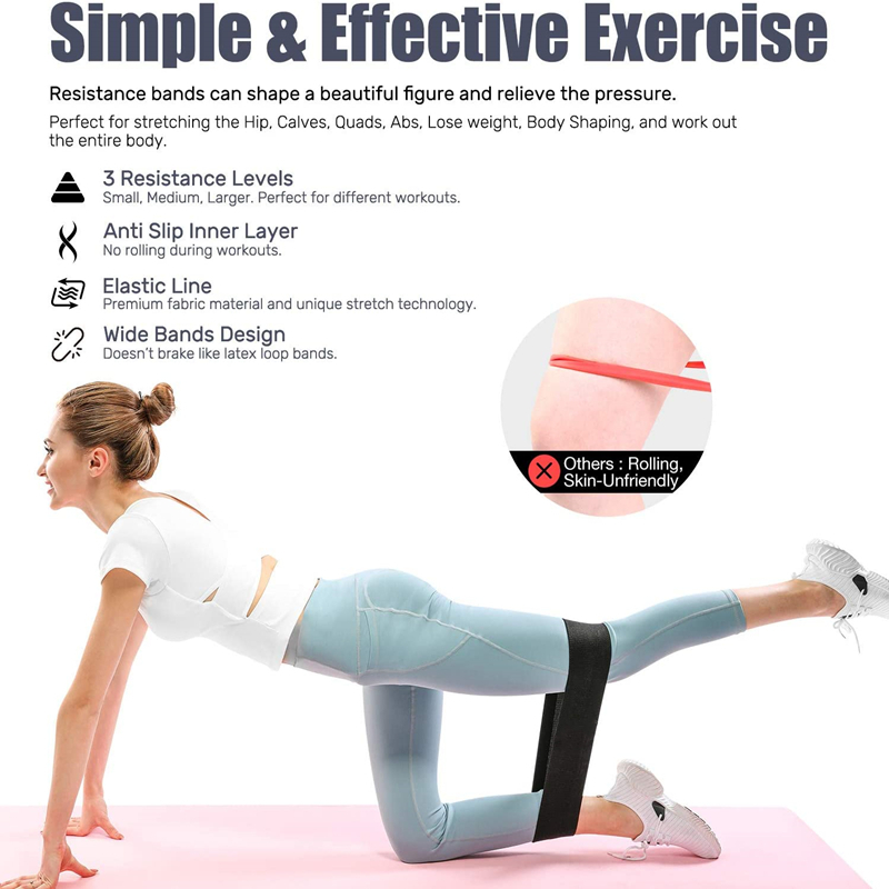 Conjunto de faixa elástica de  - Yoga Fitness Resistance Band avaliação e preço