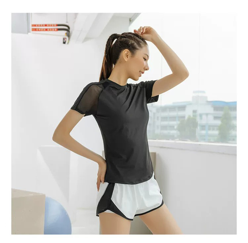 Camiseta de Yoga Feminina de M - Yoga Fitness Training avaliação e preço