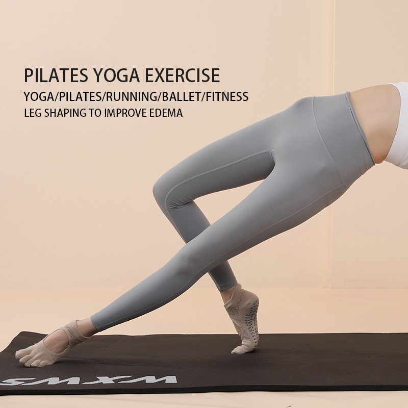 Mulheres Yoga Toe Socks Alta Q - Yoga Fitness Training avaliação e preço