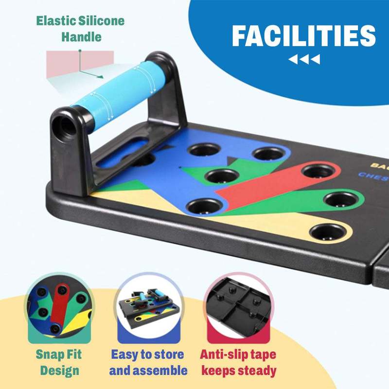 Plataforma Portátil Dobrável p - Push Up Board avaliação e preço