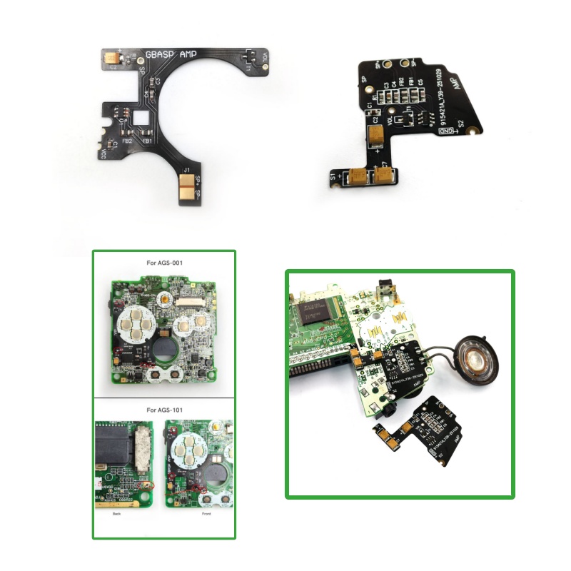 Amplificador para GBA SP/GBA A - Push Up Board avaliação e preço