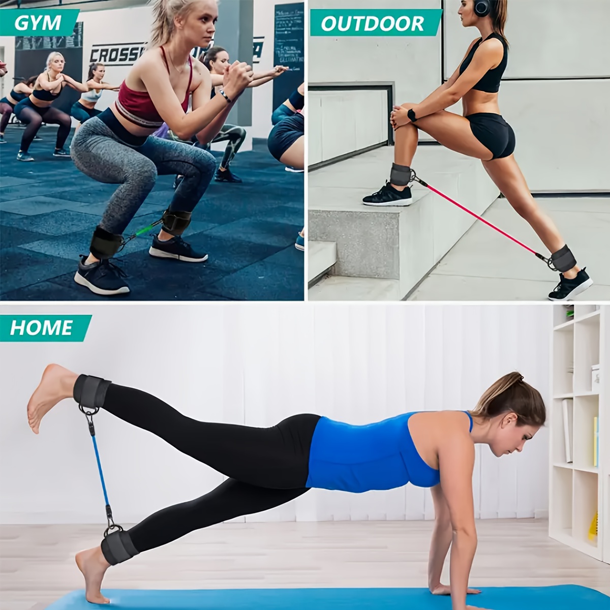 Conjunto de faixas de resistên - Yoga Fitness Resistance Band avaliação e preço