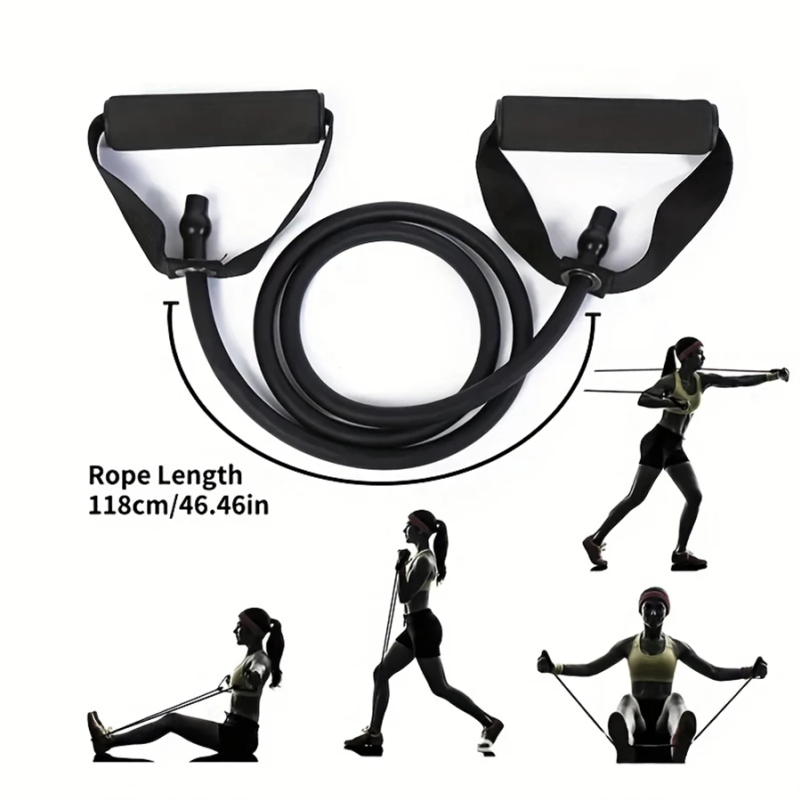 1 unidade de faixas de resistê - Yoga Fitness Resistance Band avaliação e preço