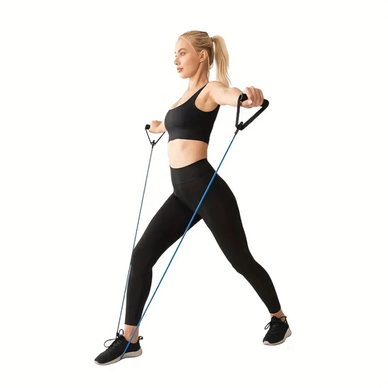 1 unidade de faixas de resistê - Yoga Fitness Resistance Band avaliação e preço