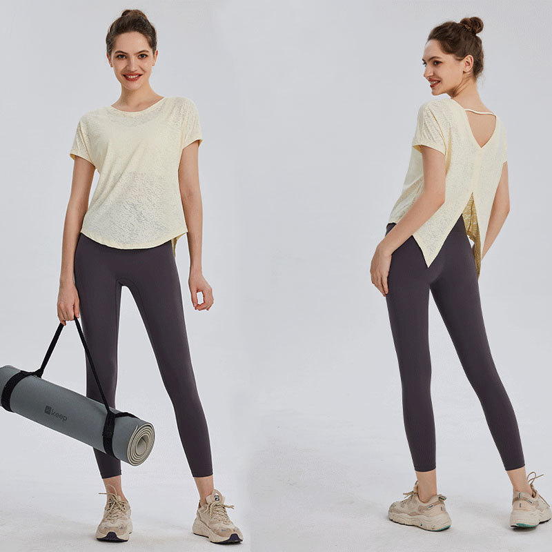 Camiseta de Yoga Feminina Solt - Yoga Fitness Training avaliação e preço