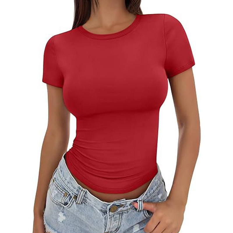 Camiseta de manga curta com go - Yoga Fitness Training avaliação e preço