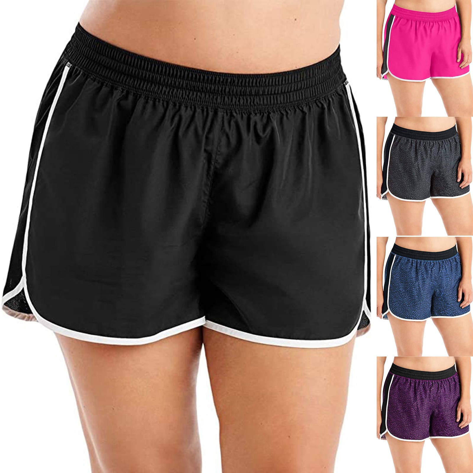 Shorts esportivos femininos co - Yoga Fitness Training avaliação e preço