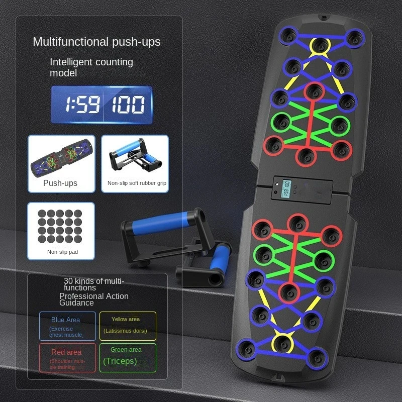 Conjunto de placa push-up port - Push Up Board avaliação e preço