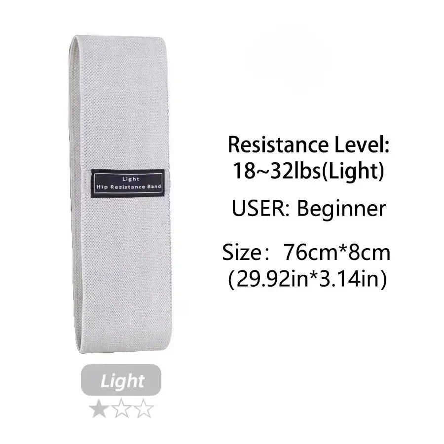 Resistência de tecido hip boot - Yoga Fitness Resistance Band avaliação e preço