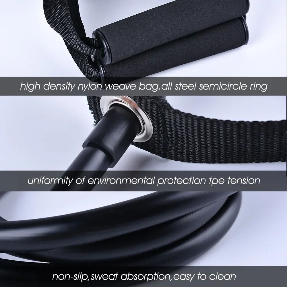 Com Alças, Bandas de Resistênc - Yoga Fitness Resistance Band avaliação e preço