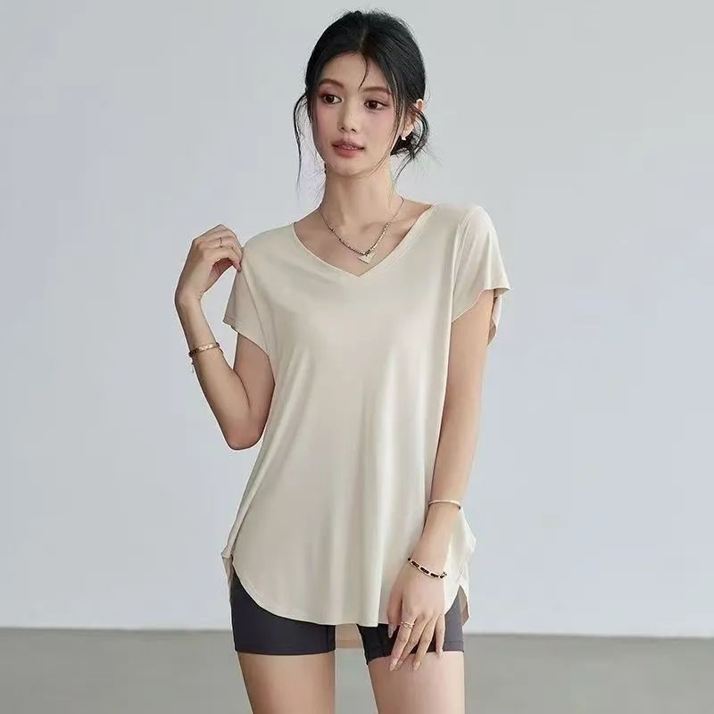 Camiseta de Yoga Feminina com  - Yoga Fitness Training avaliação e preço